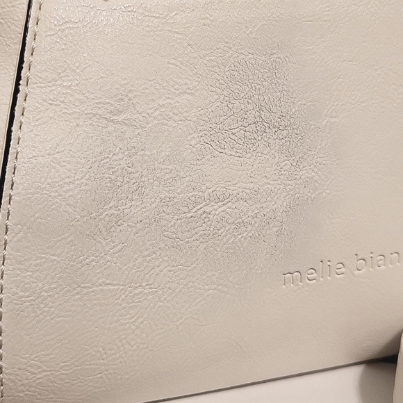 Melie Bianco Sophia laser cut top handle bag - Picture 8 of 8